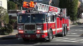 **BRAND NEW!** New Rochelle FD Engine 22 (Spare) & Ladder 12 respond to an Odor of Gas.