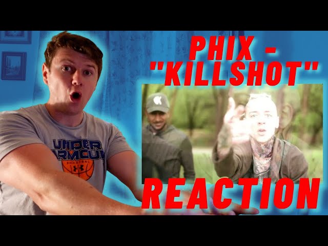 IRISH REACTION | Phix - KILLSHOT - (Official Music Video) class=