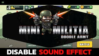 How to Disable Sound Effect in Mini Militia? Turn Off Sound Effects in Mini Militia screenshot 2