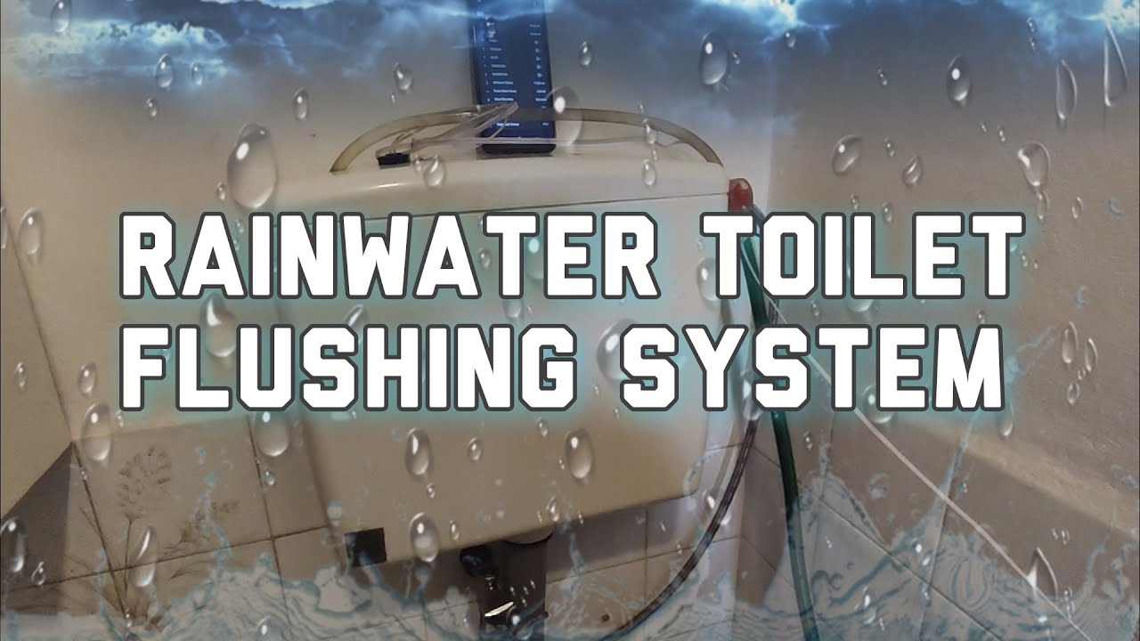 ESP 32 automation, Toilet flushing system rainwater harvesting