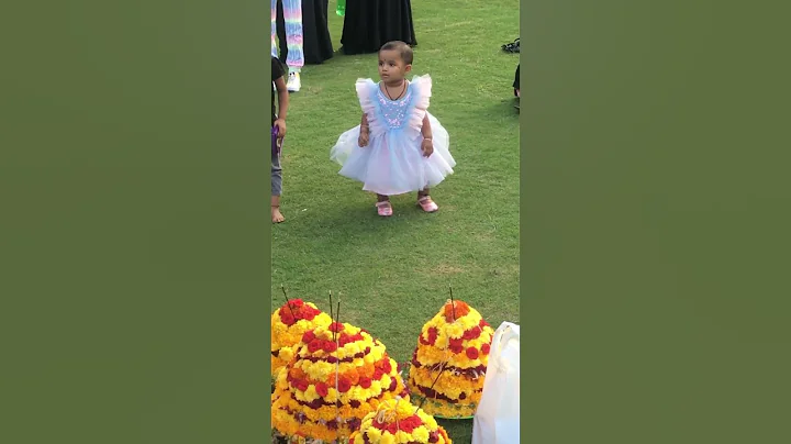 Aayukthi first batukamma dance