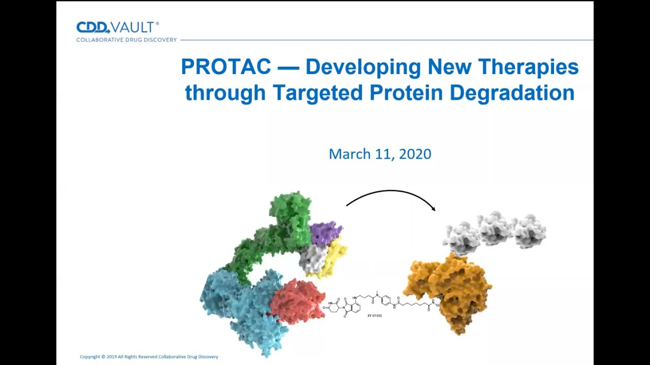 [Recorded Webinar] PROTAC — Developing New Therapies through Targeted Protein Degradation
