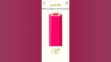 Dop 2 Level 488 Make a sculpture out of a pencil Solve Delete One Part #dop2 #dop2deleteonepart