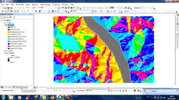 Create Aspect and Slope Map in ArcGis 10.2.2