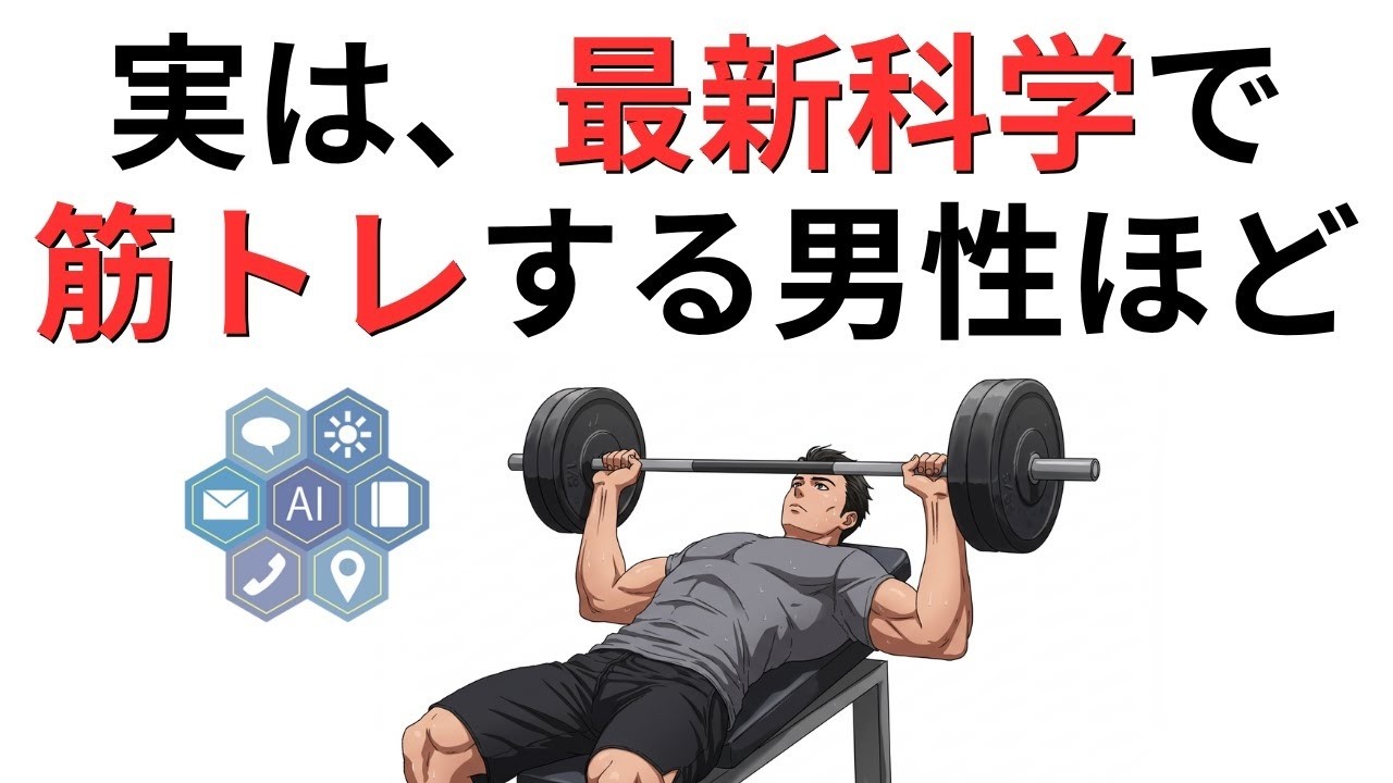 昔の筋トレは非効率？最新科学で見直す5つのポイント