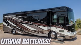 40' TIFFIN ALLEGRO BUS WITH LITHIUM BATTERIES FOR SALE