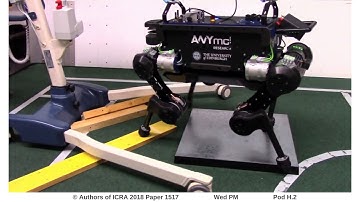 A Model-Based Hierarchical Controller for Legged Systems Subject to External Disturbances