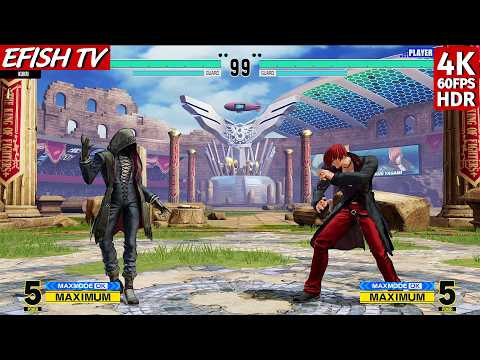Kukri vs Iori Yagami (Hardest AI) - KOF XV