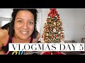 VLOGMAS DAY 5- WEEKEND VLOG + SHOPPING AND CHRISTMAS LIGHTS