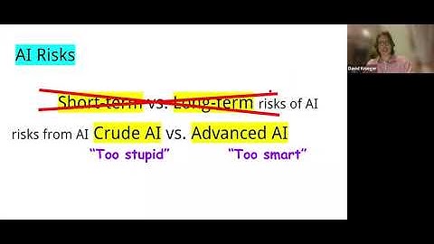David Krueger  AI Safety and Alignment- Part 1