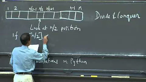 Lecture 1: Algorithmic Thinking, Peak Finding