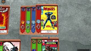 Marvel Comic Hunters Board Game - Overview