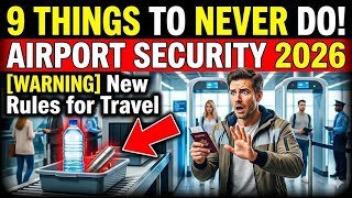NEVER Do These 9 Things at Airport Security in 2026