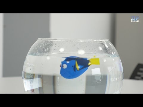 Robo Fish Dory - Démo du jouet "Le monde de Dory" en français
