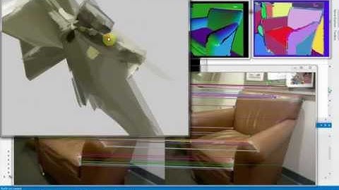Real-Time 3D Scene Reconstruction using Planes and Points