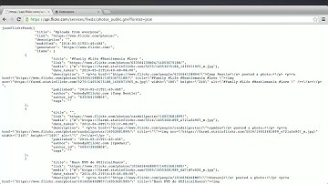 AJAX and APIs part-24  Flickr