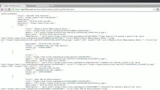 AJAX and APIs part-24  Flickr's API
