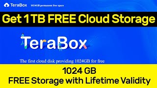 1TB Free Cloud Storage with Lifetime Validity 2022 | TeraBox 1000 GB Free Cloud Storage screenshot 2