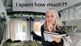How much does Van Life cost? Monthly expenses