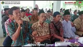 Sosialisasi PTSM PM Tahun 2023 Desa Kajoran, Kecamatan Karanggayam