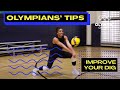How to Improve your Dig feat. Rachael Adams | Olympians&#39; Tips