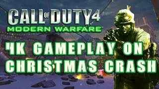 Call of Duty 4 Modern Warfare Christmas Crash 4K Gameplay