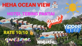 HEHA OCEAN VIEW❗REVIEW HOTEL Tebing Pantai tipe GLamping dan Cabin 🏨 #hehaoceanview #hotel #glamping