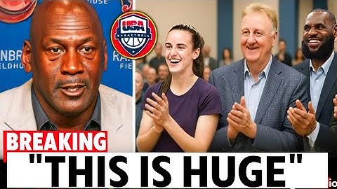 Michael Jordan VERBAAST Caitlin Clark met deze KRACHTIGE speech | Staande ovatie!