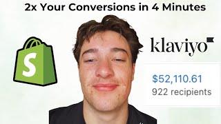 2x Your Conversion Rates With This Simple Trick (Klaviyo Email Marketing Tutorial)