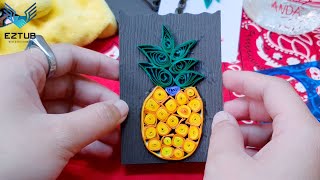 Mpap 05 How To Make Quilling Pineapple Handmade Quilling Pineapple Tutorial Diy Handmade