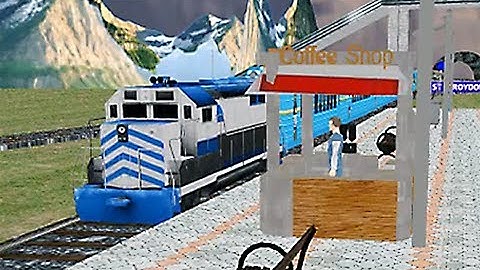 Euro Public Train Driving Simulator 2019 - Level 7
