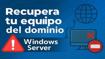 Sacar equipo de un dominio sin conexión con el Controlador de Dominio