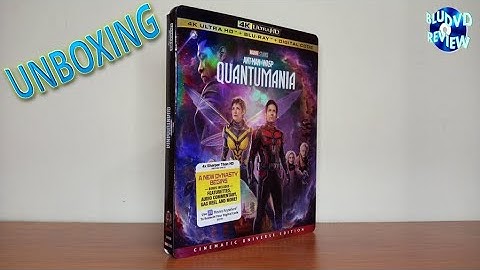 Ant Man and the Wasp Quantumania 4k Ultra HD Unboxing