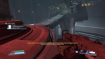 DOOM ps4, scale the tower