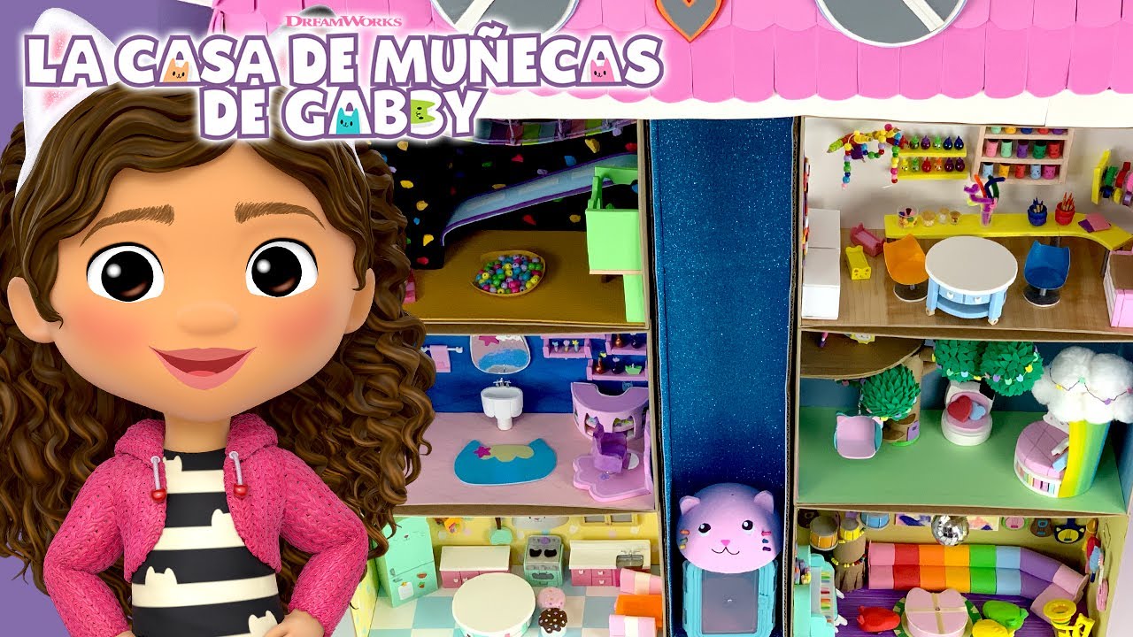 Creando una casa de muñecas de Mini Gabby!