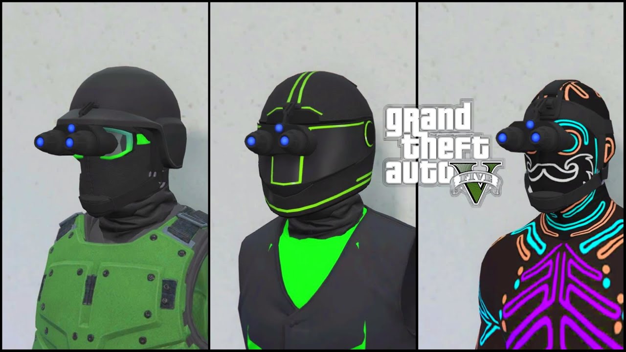 AVOIR LA VISION NOCTURNE SUR TOUTES SES TENUES SUR GTA 5 ONLINE | 1.48