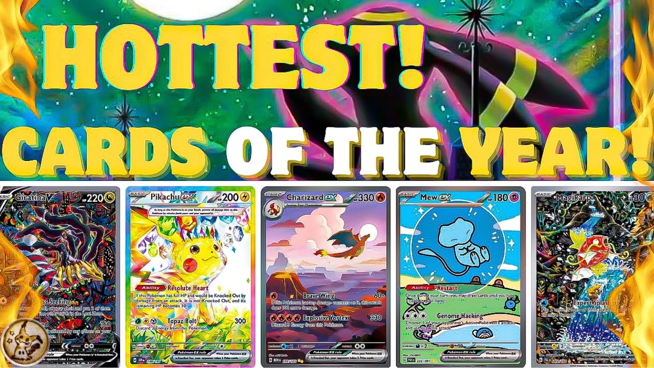 The MOST POPULAR Pokmon Cards of 2024!