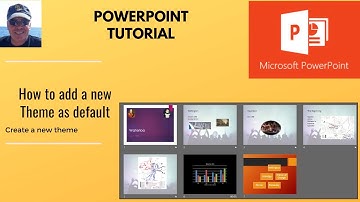 This video explains how to create a new Theme in Microsoft PowerPoint.  Themes