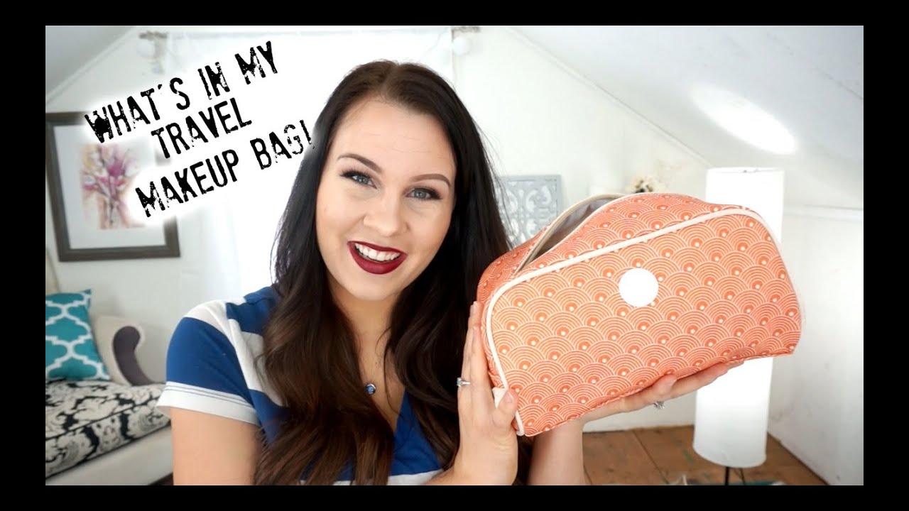 What's In My Travel Makeup Bag?! YouTube