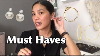 5 JEWELRY PIECES EVERY WOMAN SHOULD OWN | GOLD VS DIAMOND (PHILIPPINES)