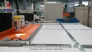 How to make large size upholstery by CNC sewing machine