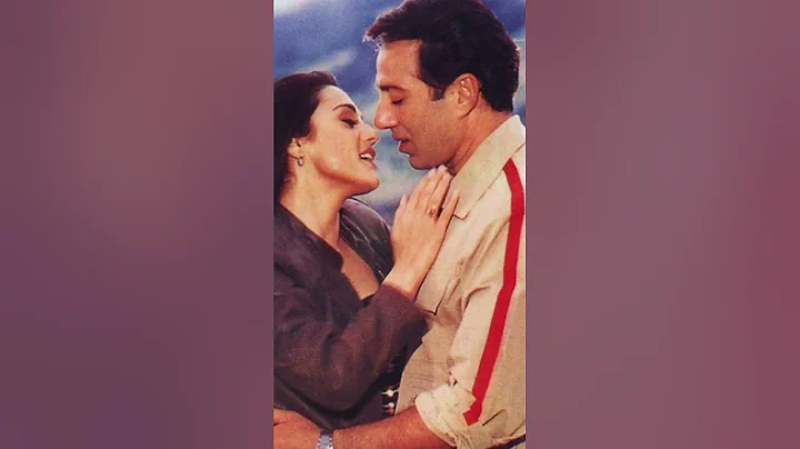 Sunny Deol with Preity Zinta ❤️💛#bollywood #viralvideo #song #shortvideo #subscribe