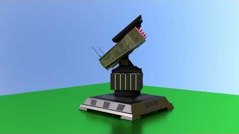 SCI-FI Rocket Launcher 3D Animation