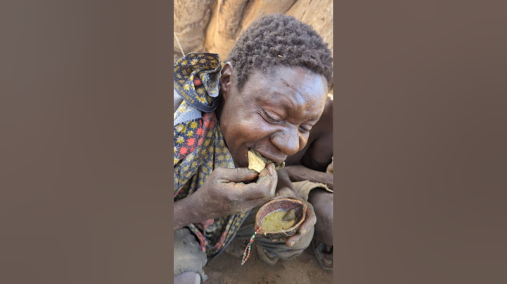 Lovely 🥰 morning breakfast 😋 hadzabe tribe eating their food after successful hunt.