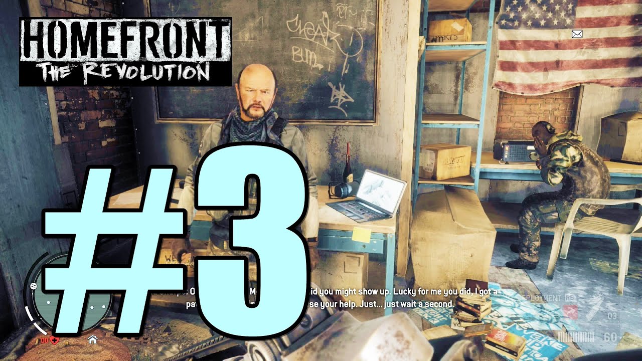 Homefront the Revolution Walkthrough Part 3 - Hack Job l Going AWOL