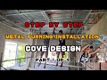 METAL FURRING CEILING INSTALLATION.COVE DESIGN(PART 1OF4)