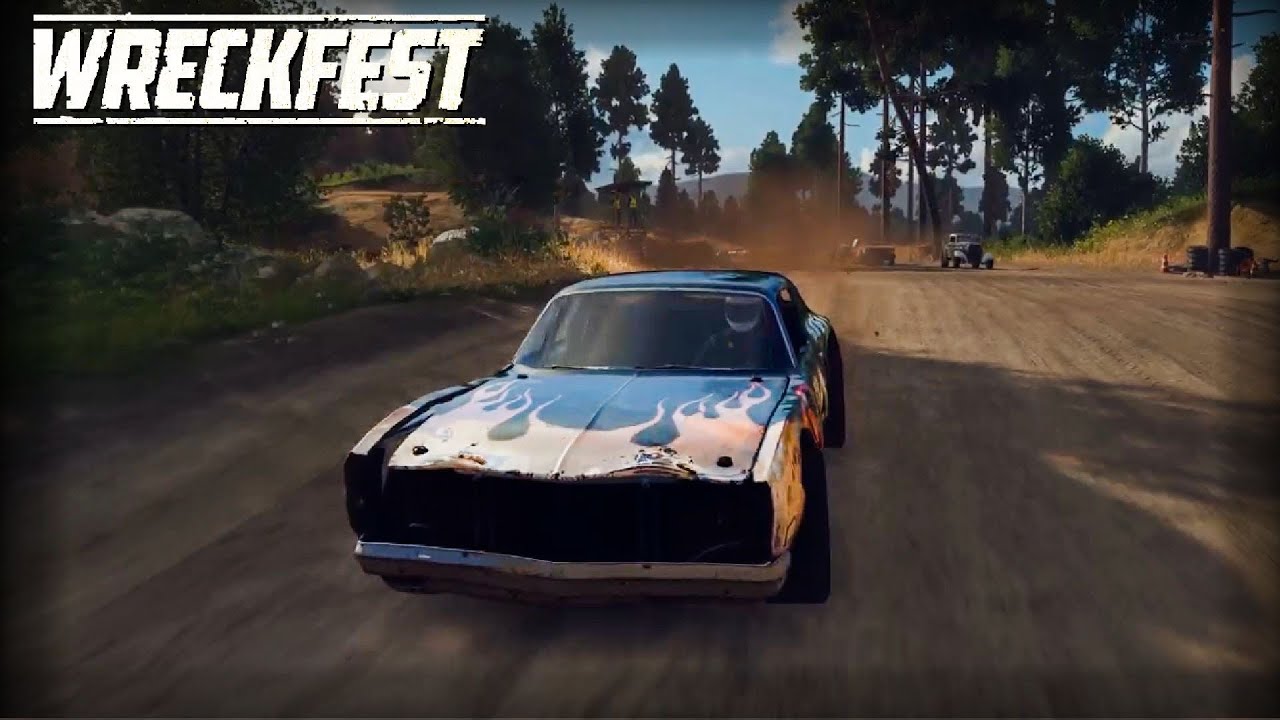 Smoking the A.I. on Boulder Bank Circuit - Wreckfest