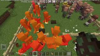 Spawn Villager vs Spawn Zombie Villager in Minecraft