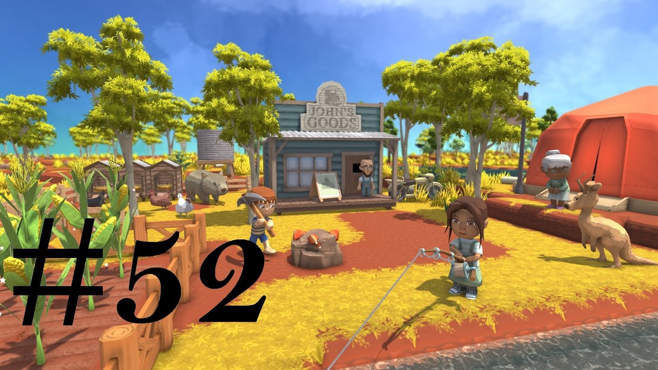 Dinkum Episode52 Franklyn's Crafting Lab Deed, John's Birthday