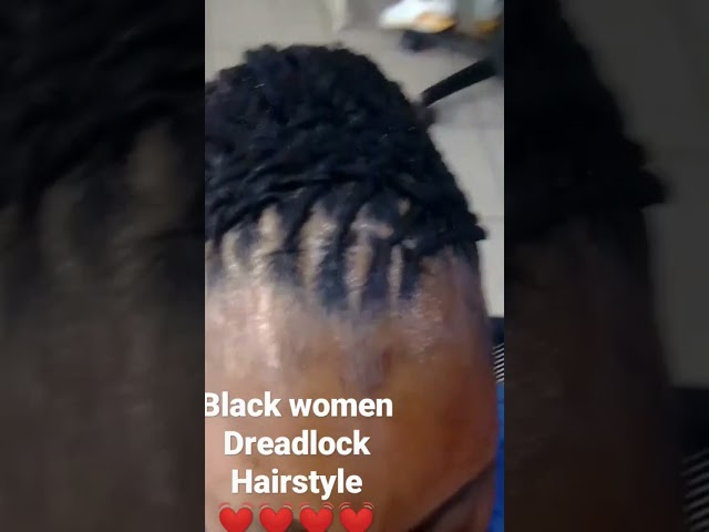 Black women Dreadlock Hairstyle suitable for all occasions 👈👈👈
